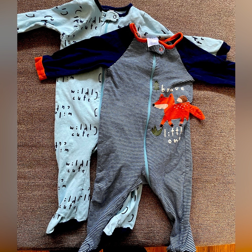 3-Pack Baby Boys Fox Sleep 'N Plays